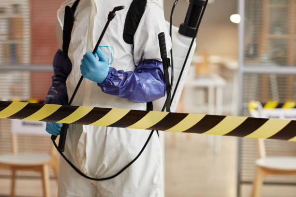 Professional Biohazard technician working in Greenwich, OH